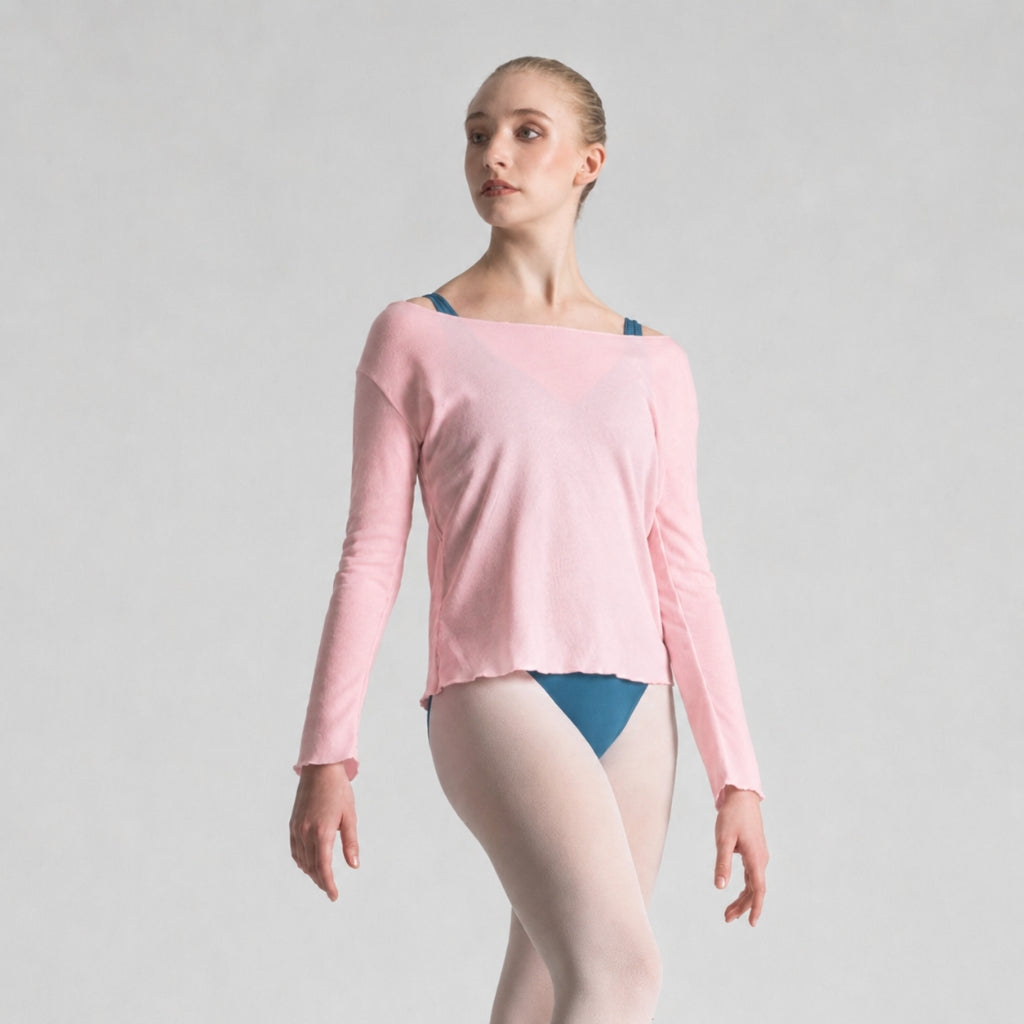 RUBY Long Sleeve Boatneck Shirt