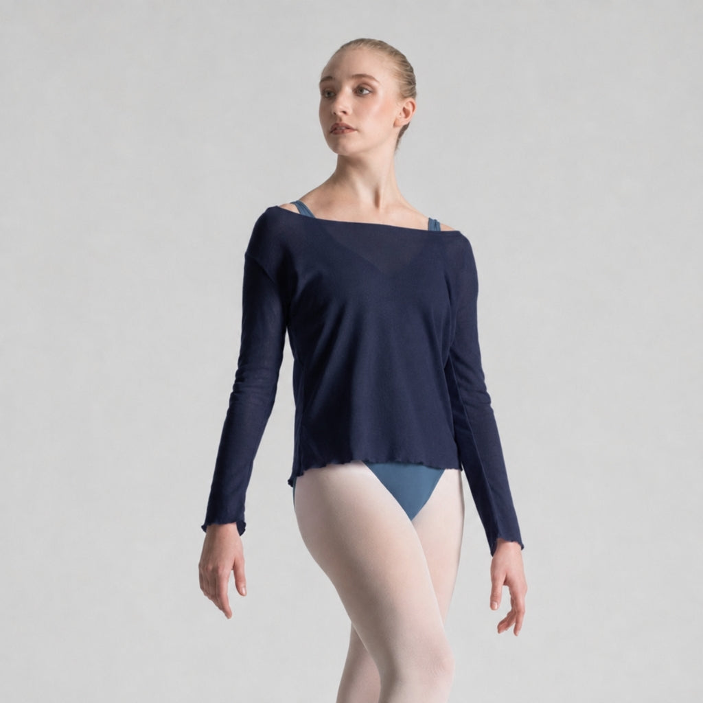 RUBY Long Sleeve Boatneck Shirt