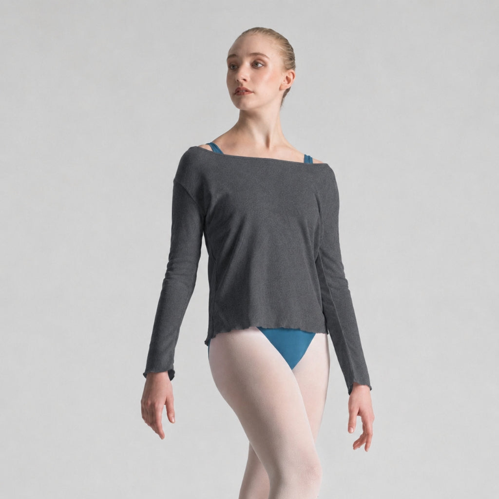 RUBY Long Sleeve Boatneck Shirt