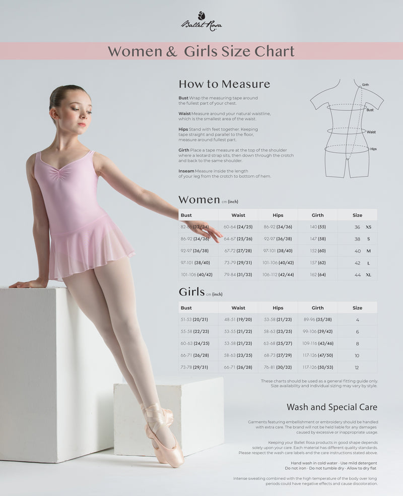 Size Guide Ladies
